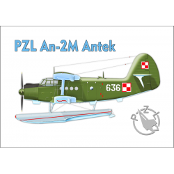 Magnes samolot PZL An-2M Antek